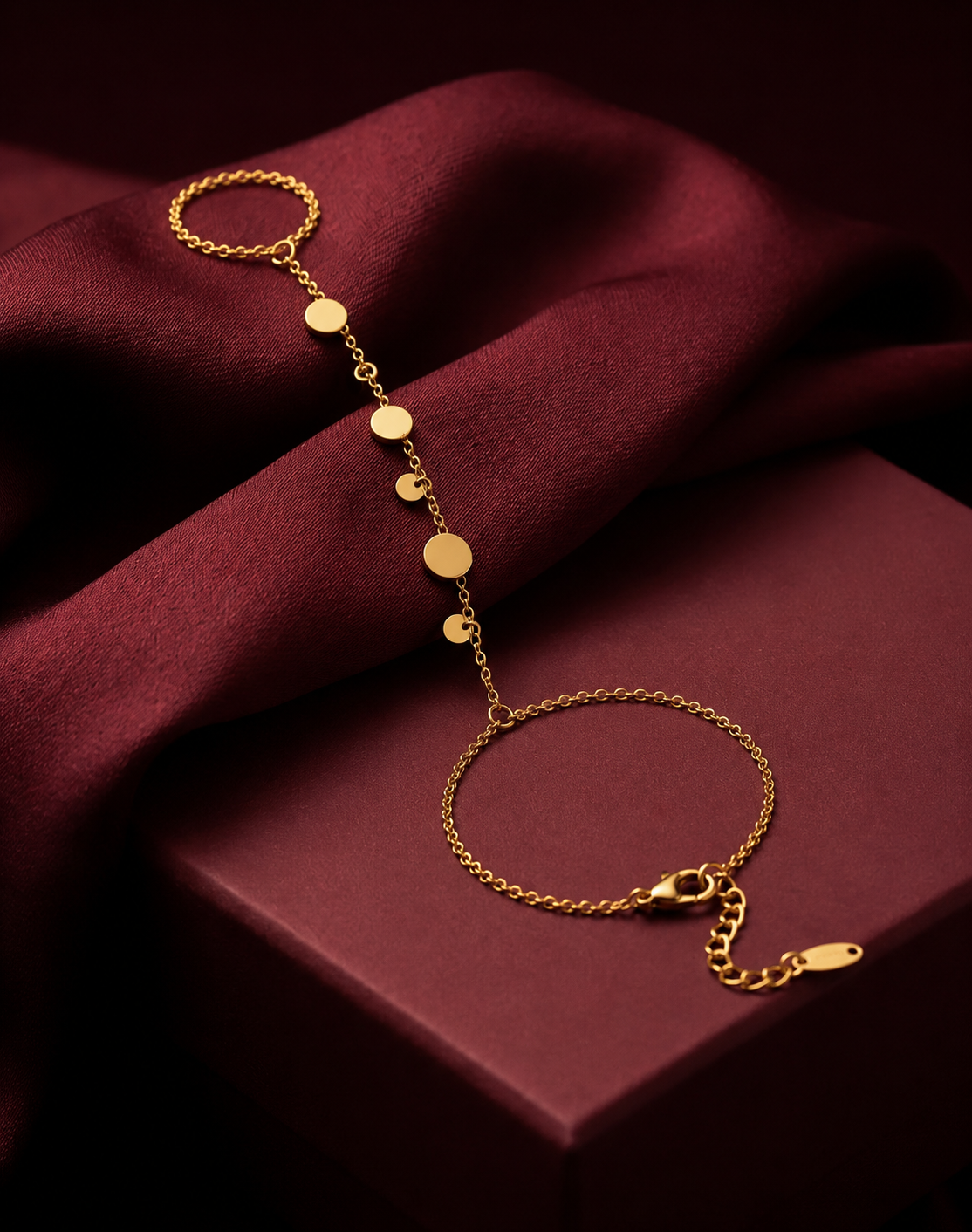 Droplet Link Hand Chain