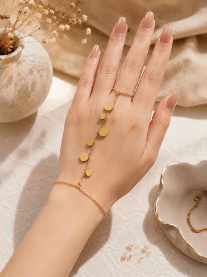 Droplet Link Hand Chain