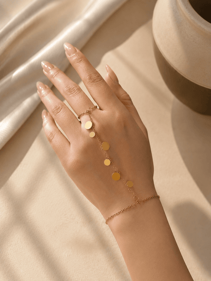 Droplet Link Hand Chain