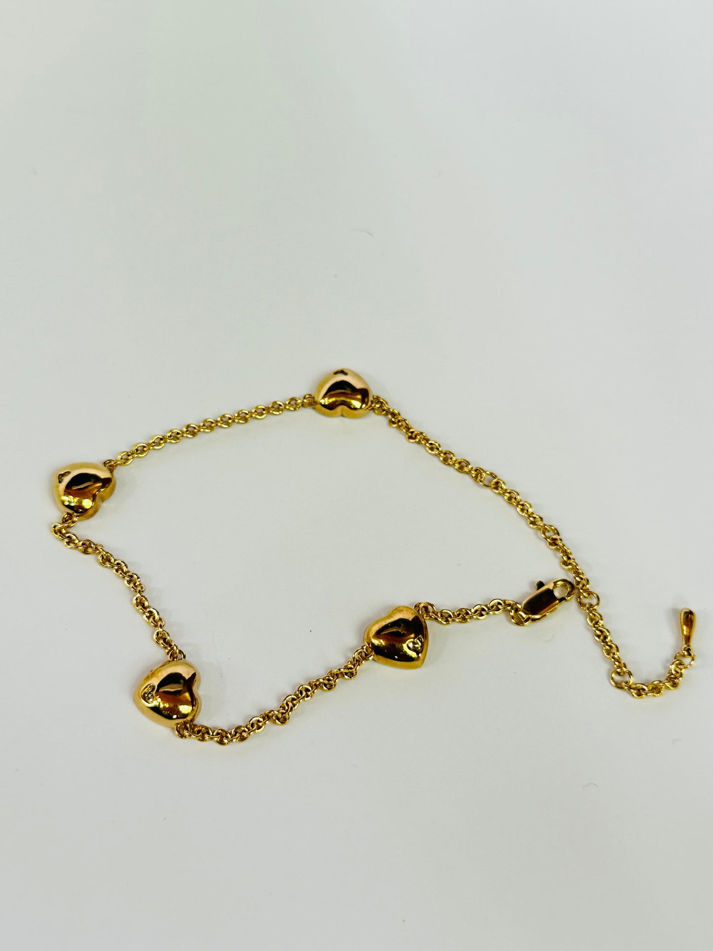 Multiple hearts bracelet