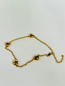 Multiple hearts bracelet