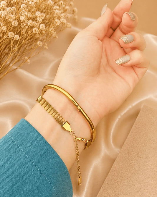 2 in 1 Handcuff & Bracelet Set