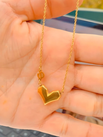 3D heart pendent